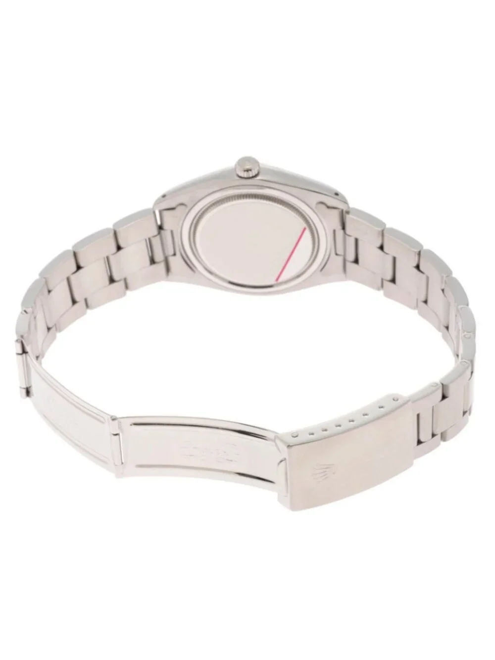 Rolex Oyster Date 34 Precision Caliber Watch Stainless Steel Silver Dial Manual